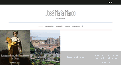 Desktop Screenshot of josemariamarco.com